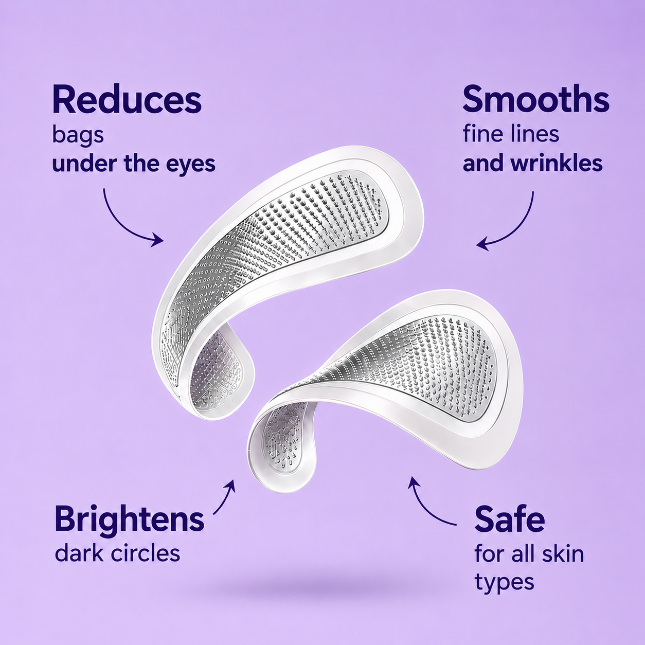 Eye Patches | Hialuronic acid, Peptides and Collagen