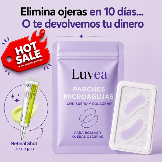 Parches MicroAgujas + Ácido Hialurónico y Colágeno